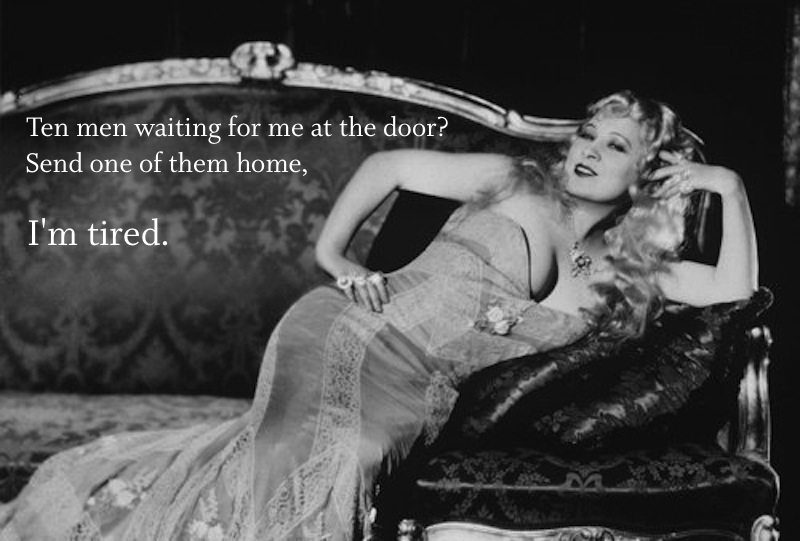 11 of the Sassiest Things Mae West Ever Said | Best Movies by Farr
